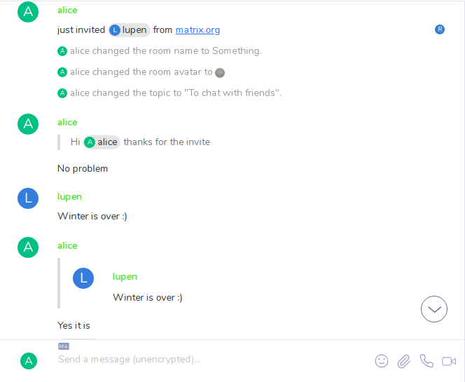 Start chat 06