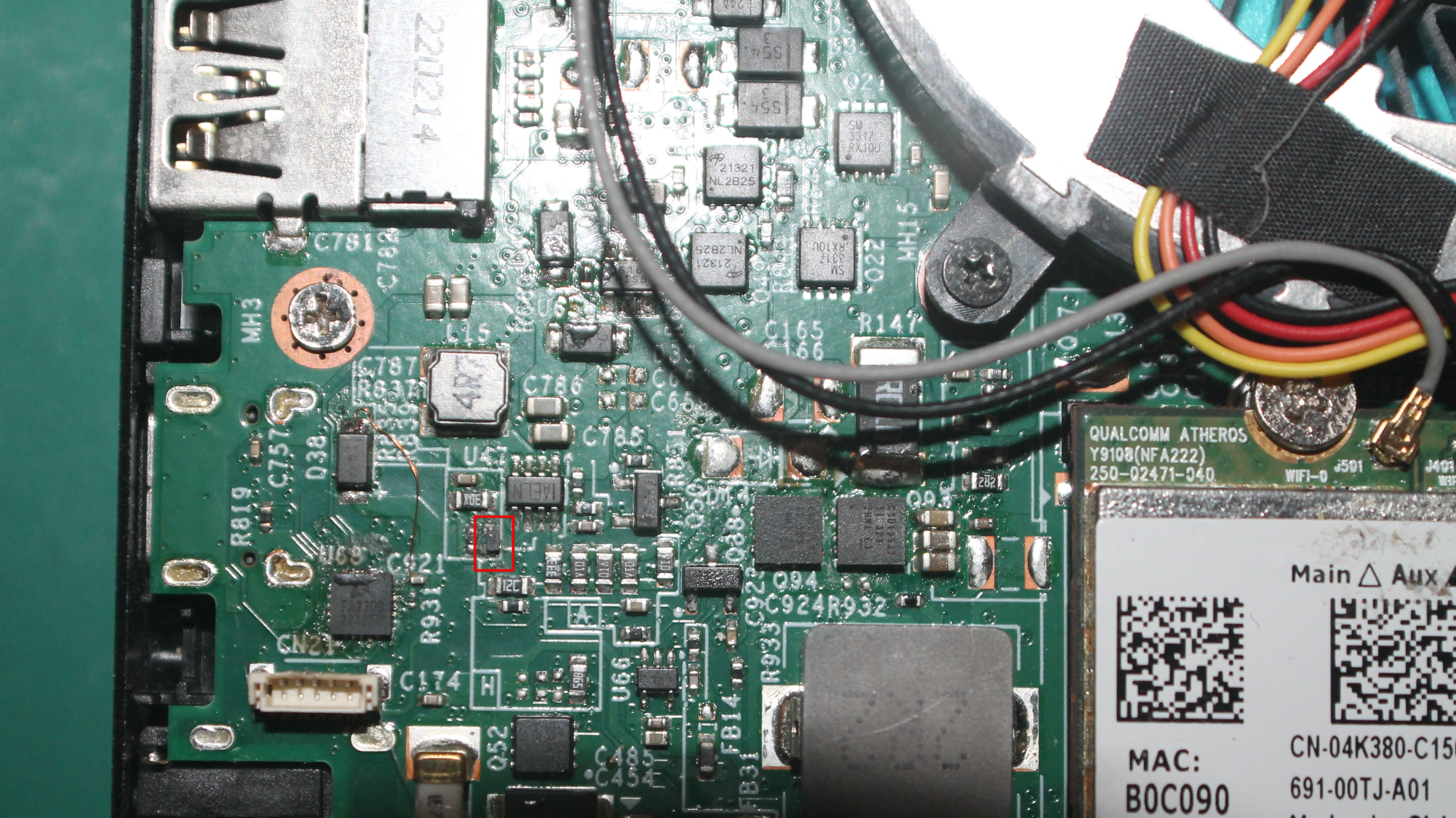 Librem 14 R839 resistor location